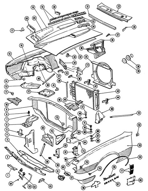 68 firebird sheet metal parts|68 firebird parts diagram.